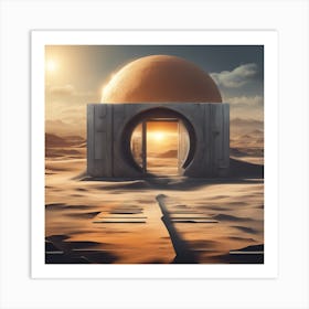 Sands Of Time 1 Art Print