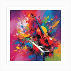 Violin And Piano Art Print