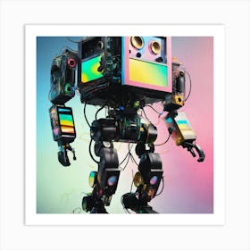 Robot Art Print