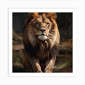 Lion Art Print