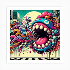 Psychedelic Art 48 Art Print