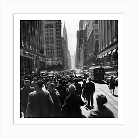 New York 1950s Art Print