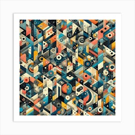 Geometric Art Print