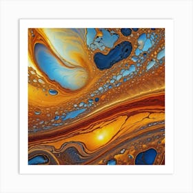 Abstract Painting 22 Art Print