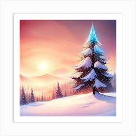 Beautiful Winter Art Print