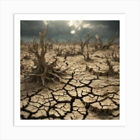 Dry Land 37 Art Print