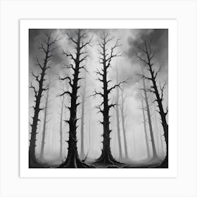 Dark Forest 117 Art Print