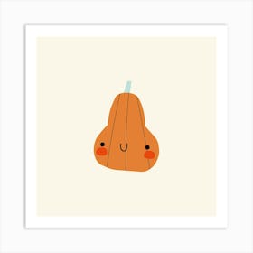 Cute Pumpkin Art Print