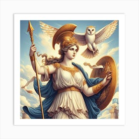 Athena 1 Art Print