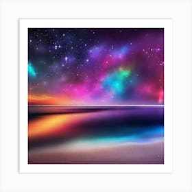 Galaxy Wallpaper 52 Art Print