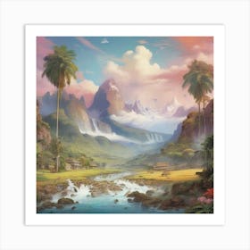 Nature of South America Art Print