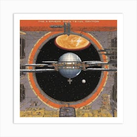 Symphony Of Space 1 Art Print