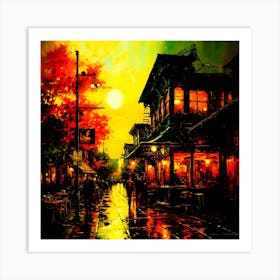 China Town Art Print