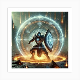 Core Guardian Core Shield Art Print