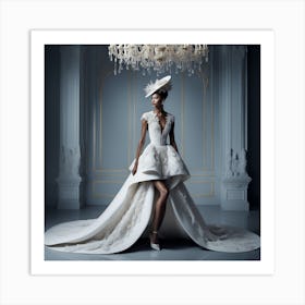 Wedding Dress 24 Art Print