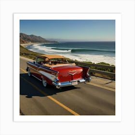 Classic Chevrolet Bel Air Art Print