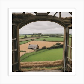 View From A Window Art Print