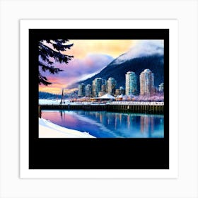 Vancouver Art Print