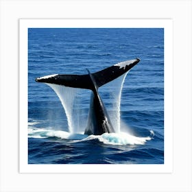 Humpback Whale 13 Art Print