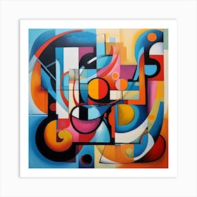 Abstract Painting 57 Art Print