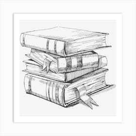 Drawing Book Sketch Art Print