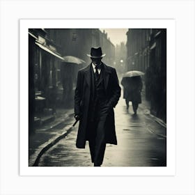 Mafia Boss Art Print