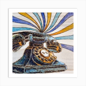 Telephone Art Print