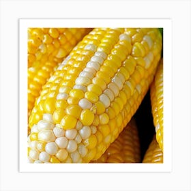 Yellow Corn Art Print