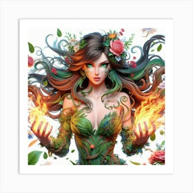 Elven Girl 6 Art Print