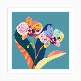 Orchids 4 Art Print