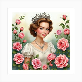 Young Queen 9 Art Print