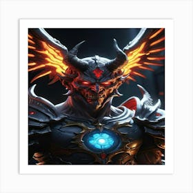 Demon 2 Art Print