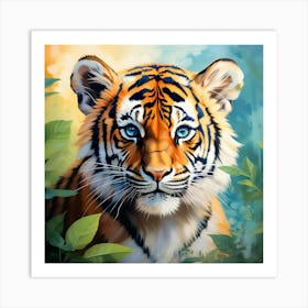 Tiger 4 Art Print