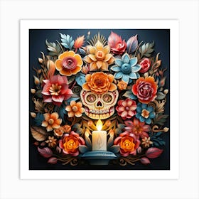 Day Of The Dead 3 Art Print