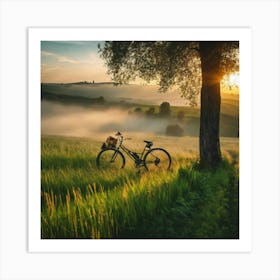 Sunset In The Countryside 23 Art Print