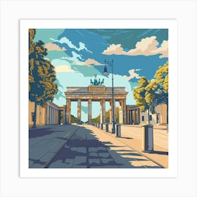 Brandenburg Gate 1 Art Print