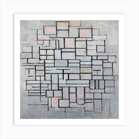 Piet Mondrian S Composition No Iv (1914) Art Print