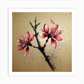 Cherry Blossoms 22 Art Print