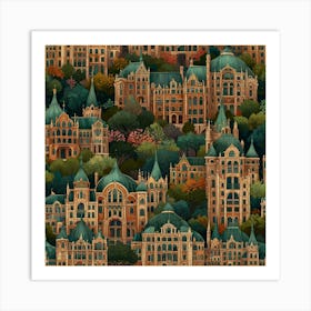 Cityscape 28 Art Print