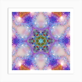 Psychedelic Mandala 67 Art Print