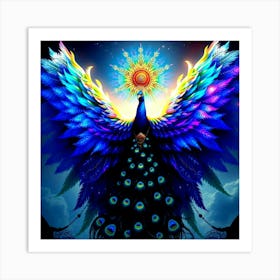 Peacock 1 Art Print