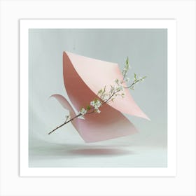 Paper Flower Art Print