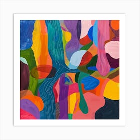 Modern Abstract Collection 23 Art Print