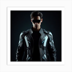 Futuristic Man 2 Art Print