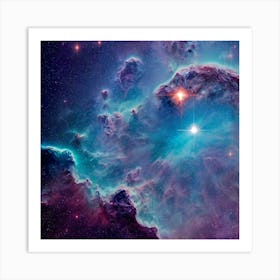 Nebula Art Print