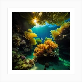 Coral Reef Art Print