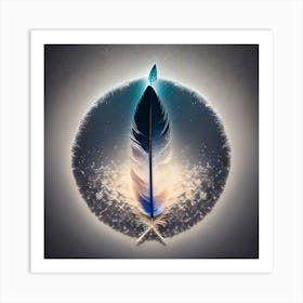 Feather Feather Feather 1 Art Print