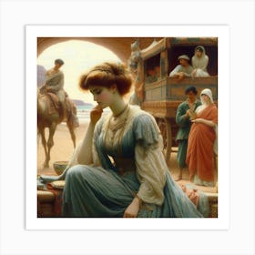 Egyptian Woman Art Print