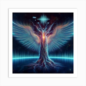 Tree Of Life 936 htz frequency Art Print