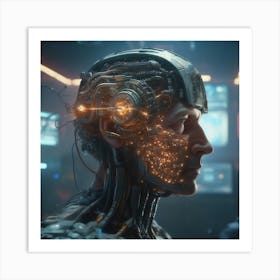 Cyborg 79 Art Print